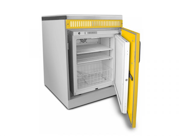 Изображение Шкаф медицинский нижний для хранения медикаментов низкий для установки встроенного холодильника