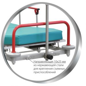 Изображение Тележка медицинская для перевозки больных ТБП-01