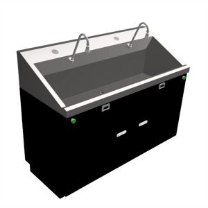 Фото Мойка хирургическая Double Touch на два рабочих места Изображение Мойка хирургическая Double Touch на два рабочих места