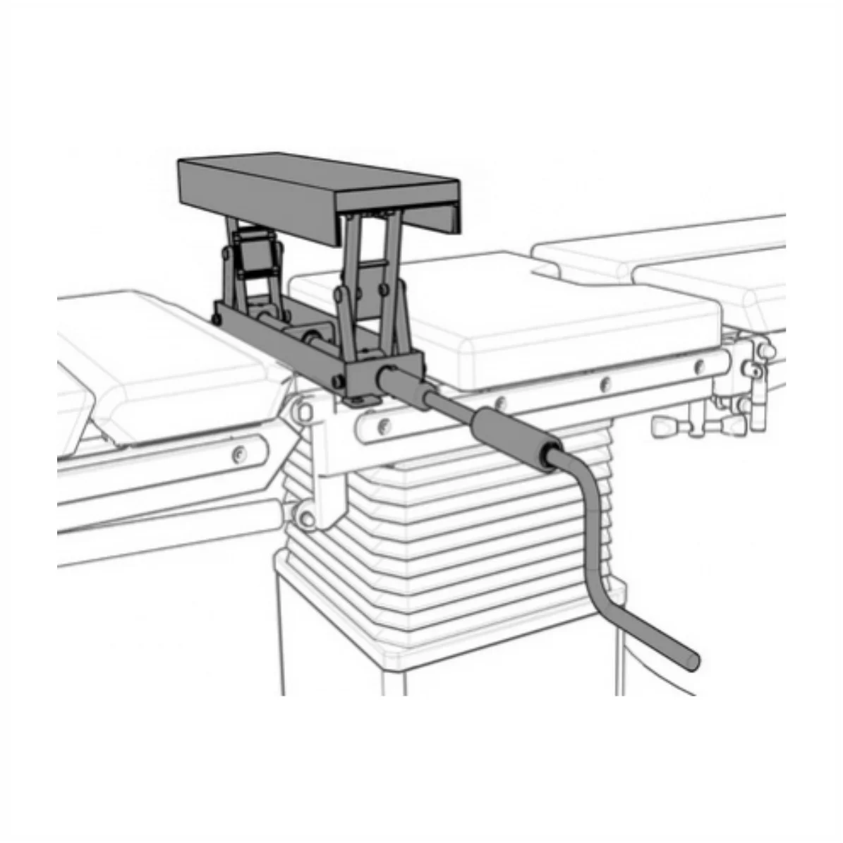 Изображение КПП-14 комплект для операций с подъемом и удержанием поясничной, тазовой или грудной области тела