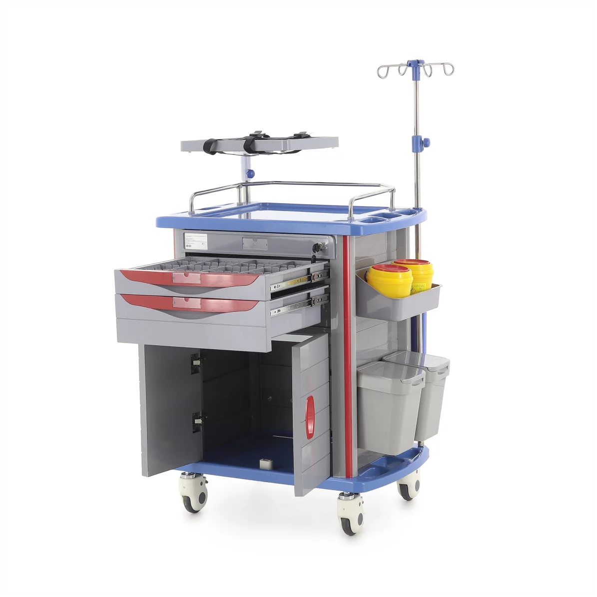 Изображение Столик реанимационный, анестезиологический ЕТ750-02