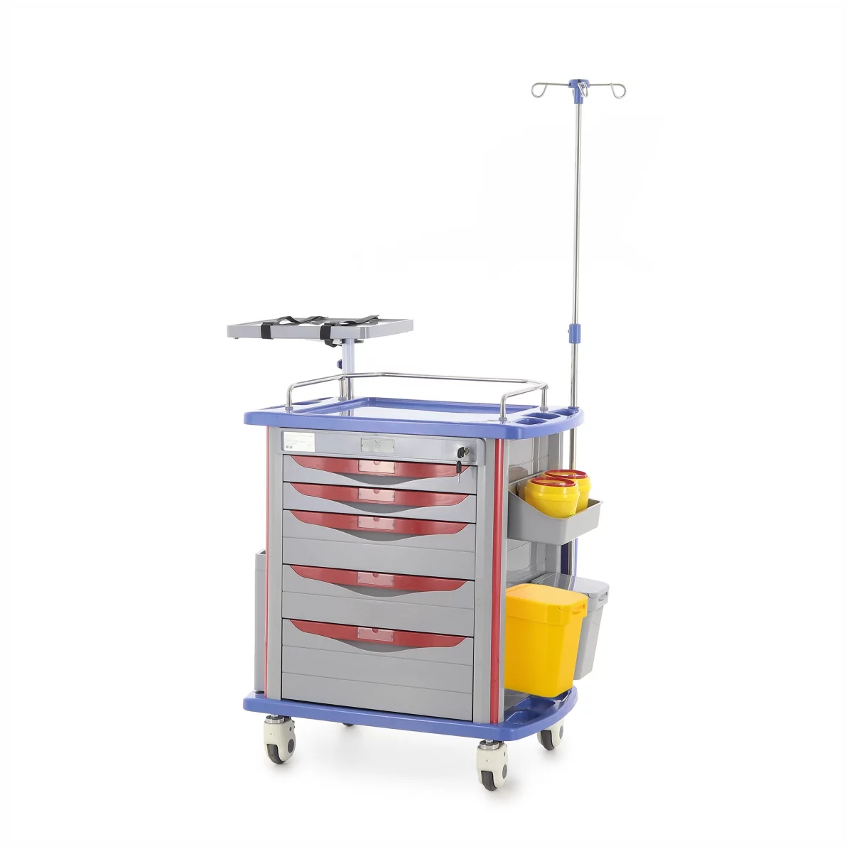 Фото Столик реанимационный, анестезиологический ЕТ850-01 Изображение Столик реанимационный, анестезиологический ЕТ850-01