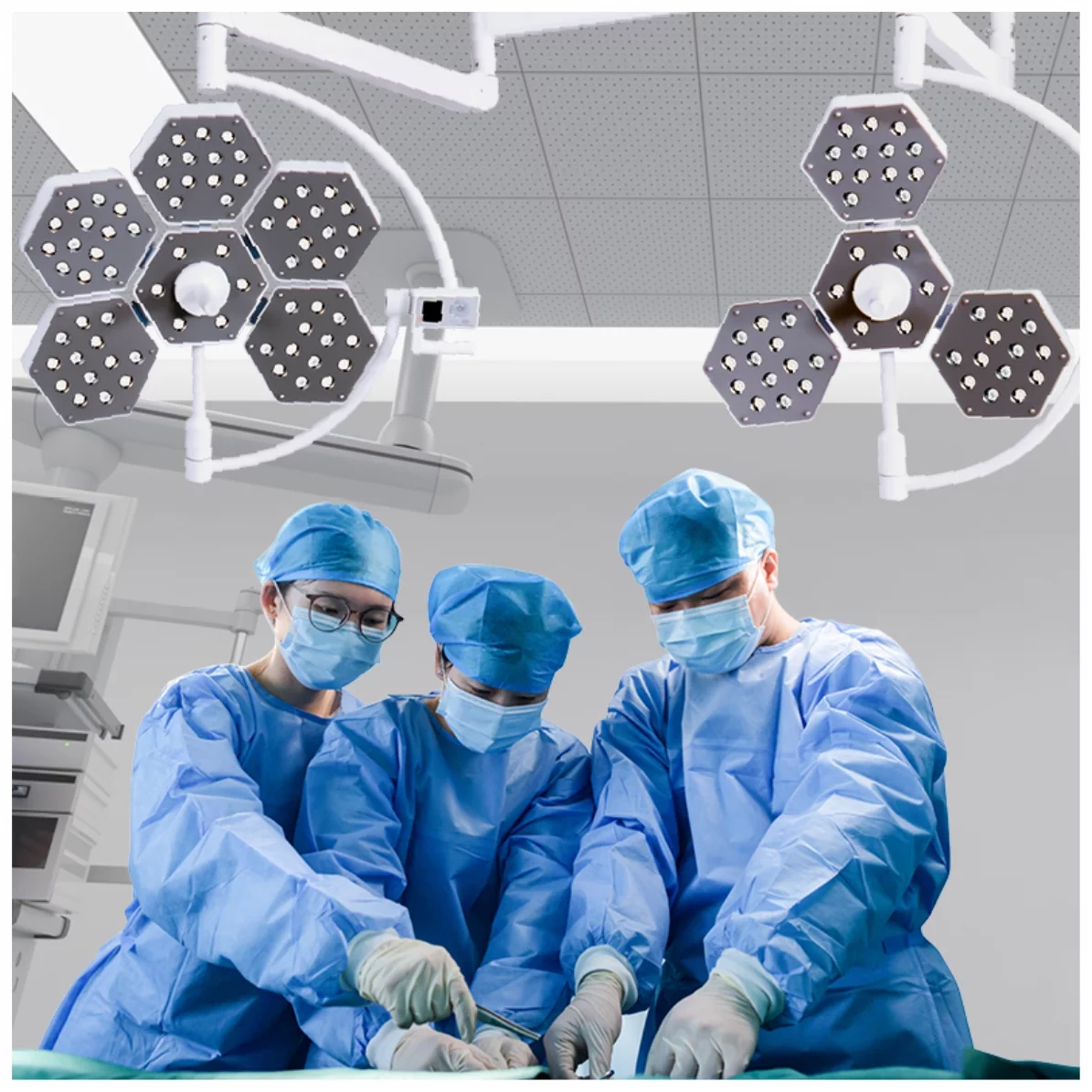 Фото Светодиодная операционная лампа SKLLD0503 C Изображение Светодиодная операционная лампа SKLLD0503 C